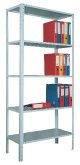 Stationery warehose shelves_zinc coated